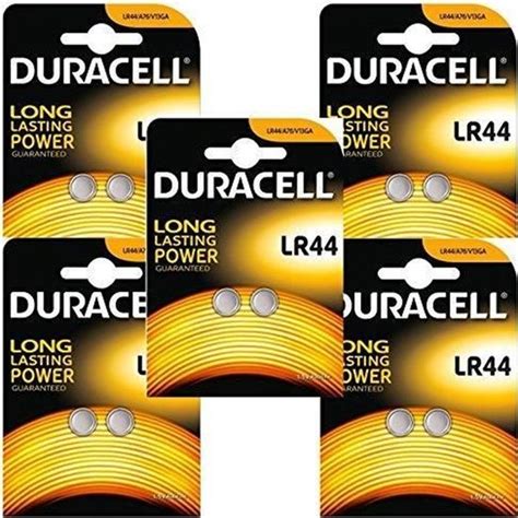 Duracell Lot De Piles Bouton Alcalines Lr Lr V Ga Unique