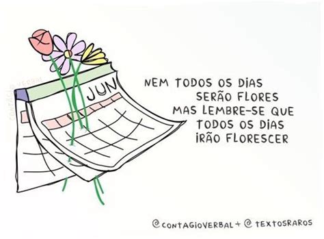 A Drawing Of A Newspaper With Flowers In It That Reads Mer Todos Os