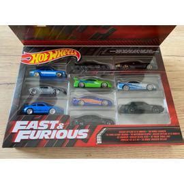 Hot wheels Fast and Furious coffret collector de véhicules Rakuten