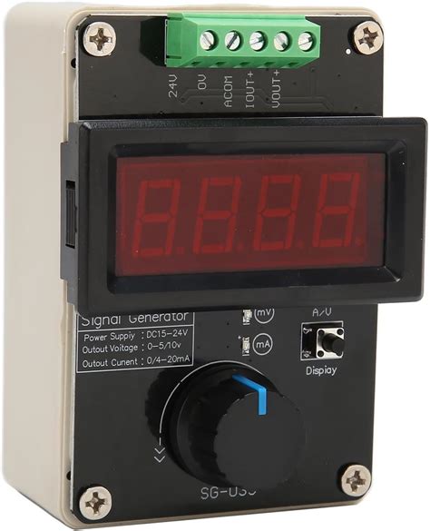 Yoidesu Generador De Se Al Dual Simulador Anal Gico De Corriente De Ma Y Voltaje De