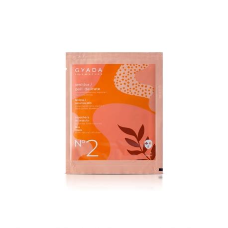 GYADA COSMETICS Maschera Viso In Tessuto N 2 Lenitiva Pelli Delicate