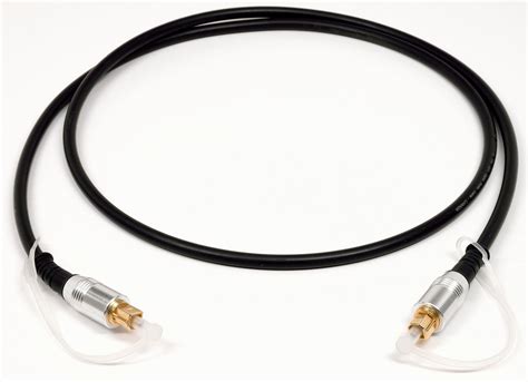 TOSLINK Optical Cable with Metal Connectors for Digital Audio - Benchmark Media Systems