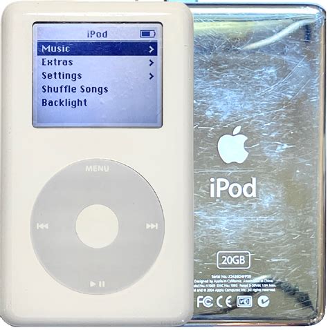 Apple Ipod Classic 4th Generation Monochrome 20gb 40gb White Refurbish Elite Obsolete Electronics