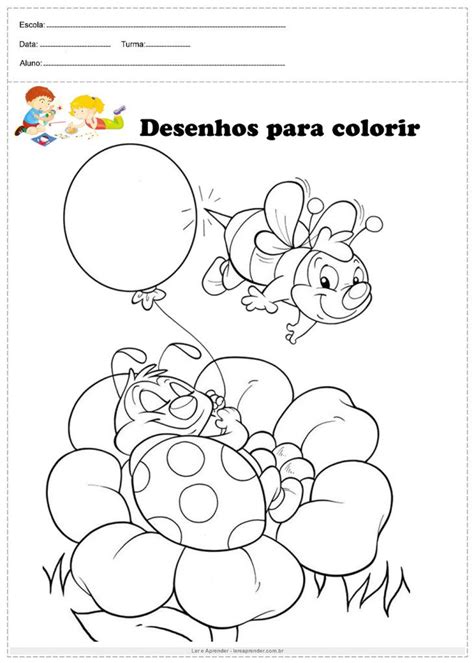 Atividade Pronta Colorir Ddd