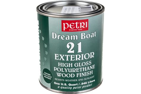 Полиуретановый лак Petri Dream Boat на водной основе глянцевый PC51004 ...