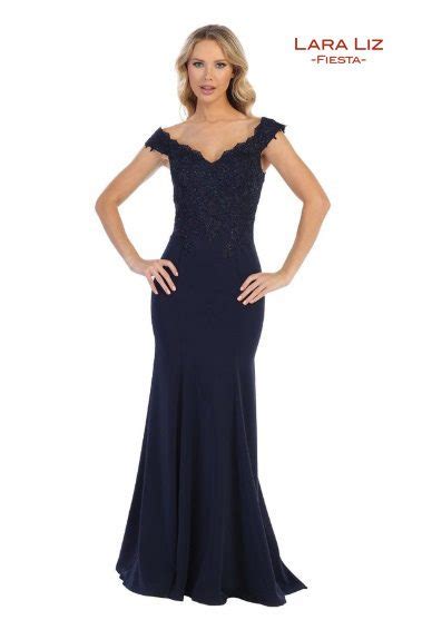 VESTIDOS DE GALA AZUL NAVY COSTA RICA LL7261 Boutique Lara Liz Novias