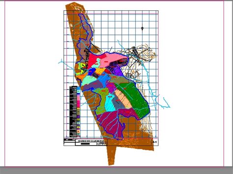 Plano Catastral De Cajamarca En AutoCAD CAD 19 57 MB Bibliocad