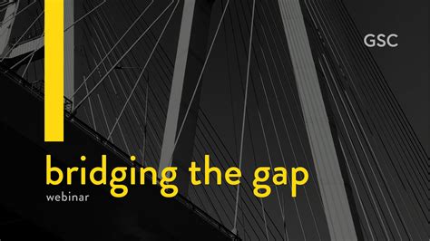 Bridging the Gap — Good Story Company