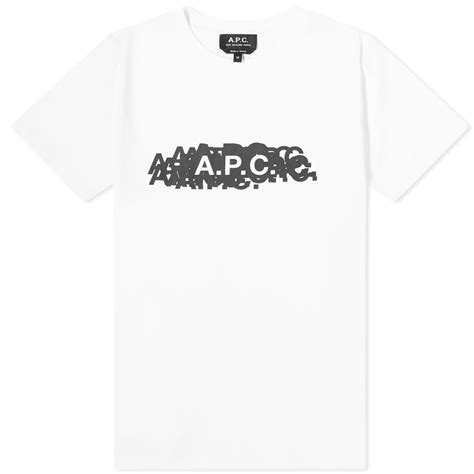 A P C Koraku T Shirt Aab White END