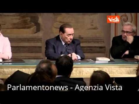 BERLUSCONI SAREBBE MERAVIGLIOSO SE LA SINISTRA DIVENTASSE UN PARTITO