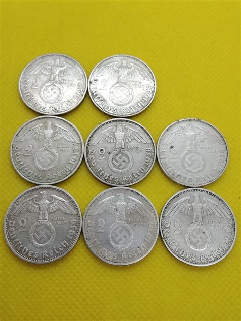 Deutschland Drittes Reich Lot 2 Reichsmark 1937 1939 8 Catawiki