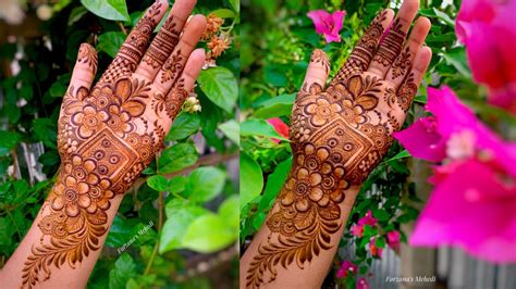 Beautiful Intricate Floral Mehndi Design Unique Style Mehndi Design