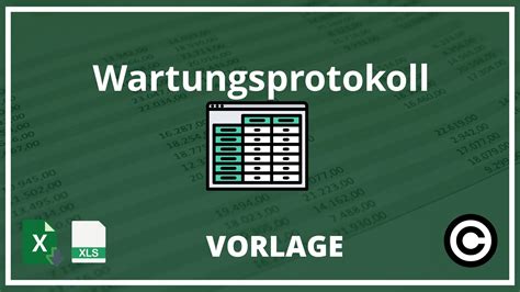 Wartungsprotokoll Vorlage Excel