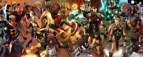 🔥 [70+] Marvel Characters Wallpapers | WallpaperSafari