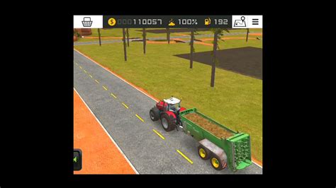 Fertilizing Grass Field Near Pig Farm In FS 18 FS18 Gameplay