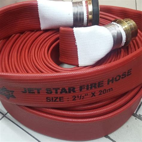 Jual Fire Hose Rubber Red X M Selang Hidran Hydrant Coupling