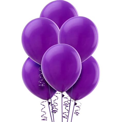 New Purple Latex Balloons 12in 15ct | Party City