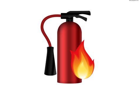 Fire Extinguisher Icons Symbols