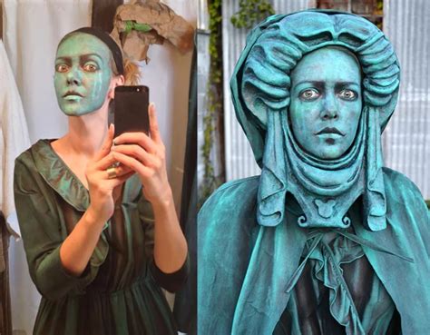 Madame Leotas Grave Living Statue Haunted Mansion Halloween