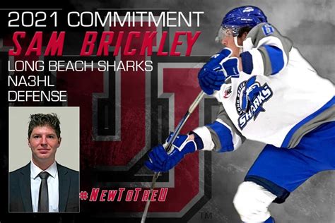 Sam Brickley D Commits To Utah University Of Utah Hockey