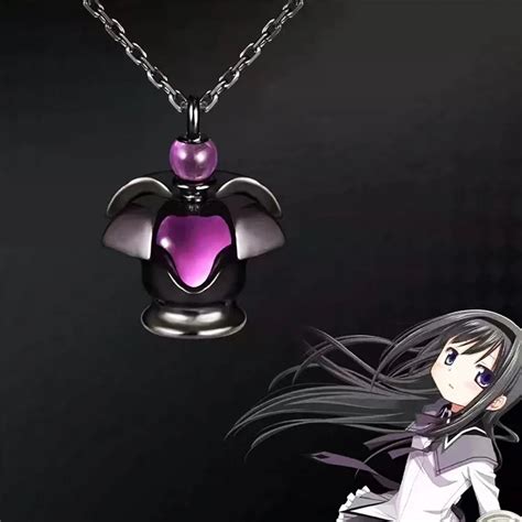 Anime Puella Magi Madoka Magica Necklace For Women Soul Gem Pendent