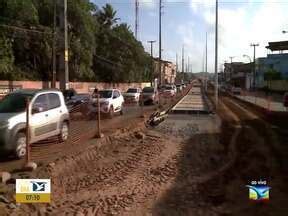 Bom Dia Mirante Obra Causa Transtornos Aos Motoristas Na Estrada Do