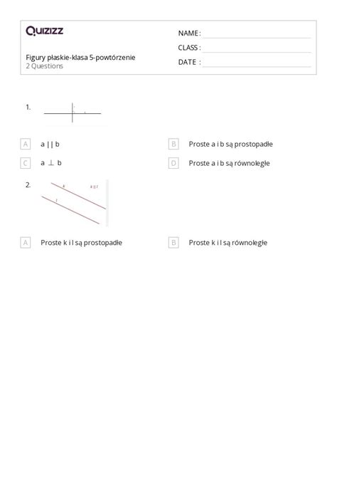 Ponad Figury P Askie Arkuszy Roboczych Dla Klasa W Quizizz