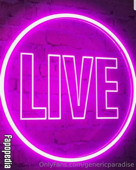 Genericparadise Nude OnlyFans Leaks Photo Fapopedia