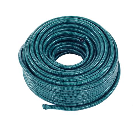 M Pvc Flexible Green Hose Outdoor Garden Hose Pipe Oypla