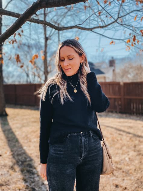 Black Turtleneck Outfit