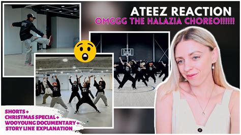 ATEEZ REACTION 2022 MBC SBS Practice HALAZIA 응원법 Christmas