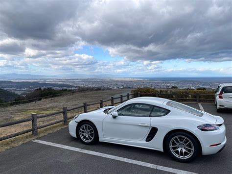 【718ケイマンで行く】年末の伊勢神宮参拝ドライブ 白いポルシェと白い軽オープンカーのカーライフ