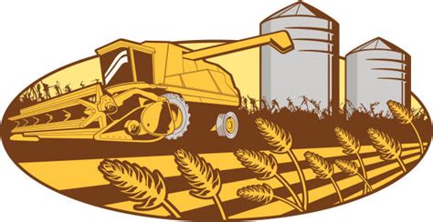 Combine Harvester Clip Art, Vector Images & Illustrations - iStock