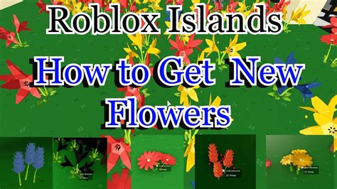 Roblox Islands Flower Breeding Chart