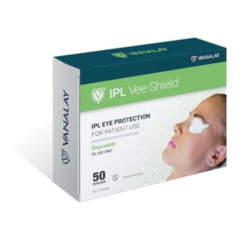 Ipl And Laser Vee Shields Disposable Eye Protectors Vitality Medical