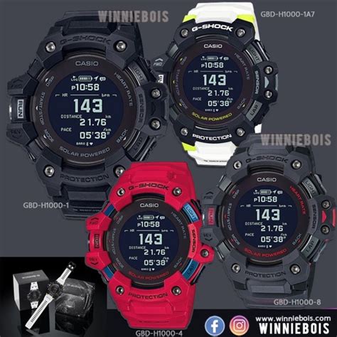 ใหม G SHOCK G SQUAD Heart rate monitor GPS GBD H1000 GBD H1000 1