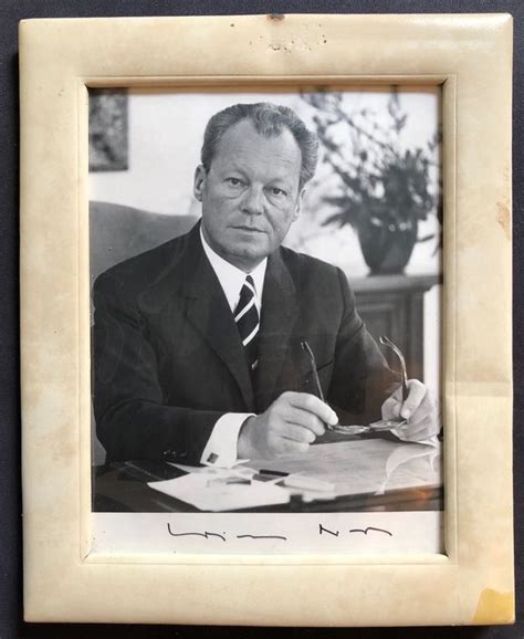 Autogramm Willy Brandt Ab 1chf Kaufen Auf Ricardo