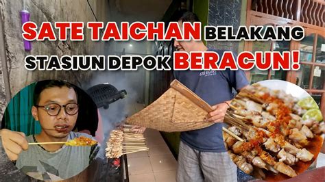 CICIPI SENSASI SATE TAICHAN SATE KAMBING YANG LEZAT DI BELAKANG