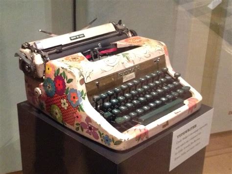 Dana Tanamachi On Twitter Gorgeous Hand Painted Typewriter From The