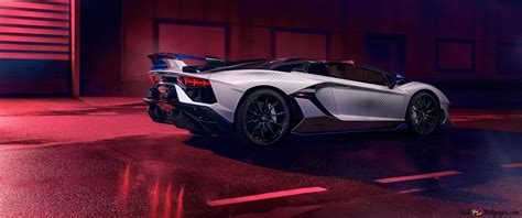 2020 Lamborghini Aventador Svj Roadster Xago Edition 01 4k Wallpaper Download