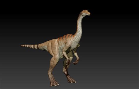 Artstation Gallimimus Jurassic Park