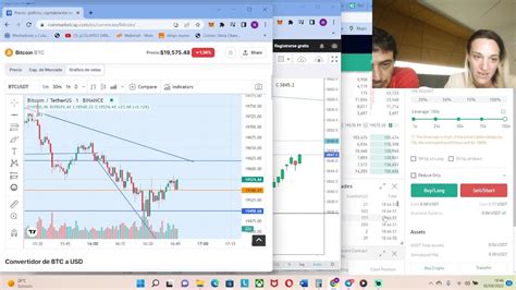 Bitcoin Trading En Vivo Ventas En Corto Youtube