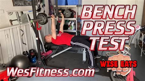 The Ymca Bench Press Test Fitness Assessment For Upper Body Strength