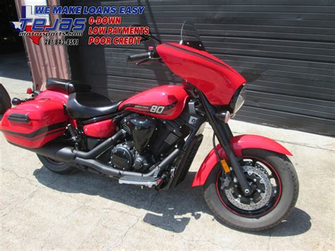 Yamaha V Star Deluxe Rapid Red Motorcycles For Sale