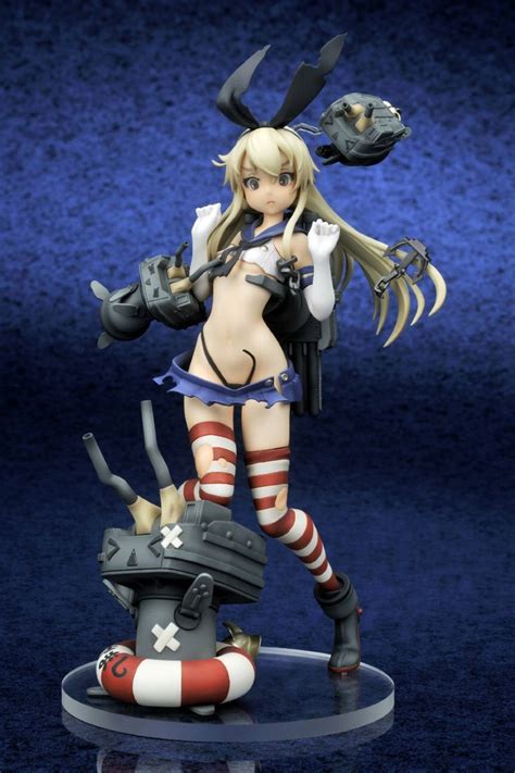 Jp： 艦隊これくしょん 艦これ 島風 中破ver 18スケール Pvc製塗装済み完成品 ホビー 美少女