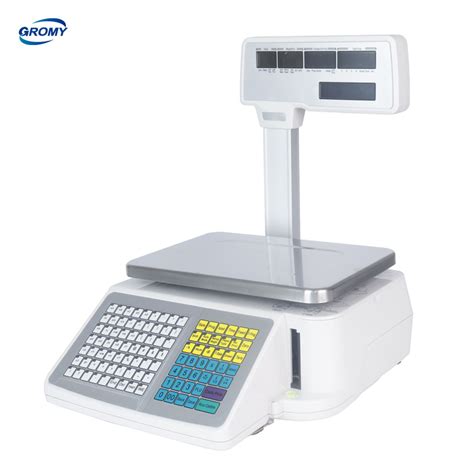 Barcode Scale 30kg Weighing Scale With Barcode Printer Electronic Price