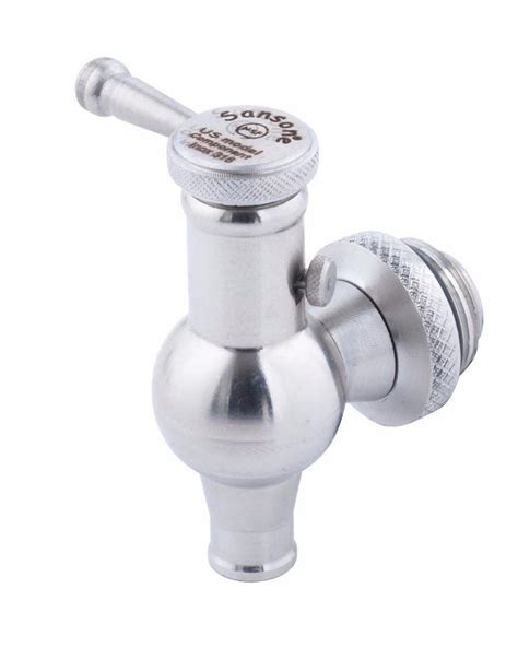 Stainless Steel Spigot with Handle – il Fustino