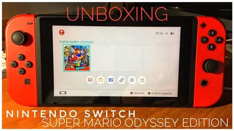 Unboxing Nintendo Switch Edición Super Mario Odyssey Características Y Opinión Juanal7