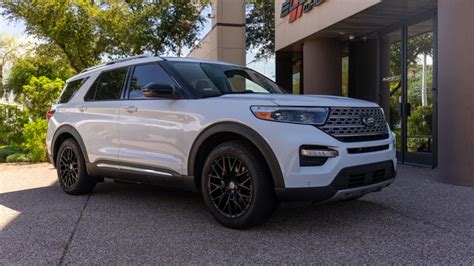 20 Inch Asanti ABL 21 In Gloss Black On A 2021 Ford Explorer Element