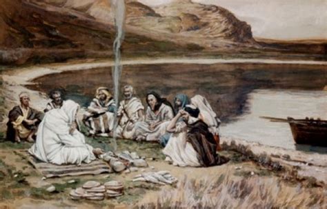 Christ Eating with his Disciples James Tissot Poster Print - Item ...